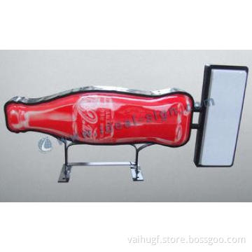Cocacola Outdoor Vacuum Forming Light Box Bottle Shape sign